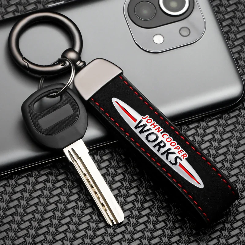Leatherwork Logo - For Mini WORKS Cooper One JCW