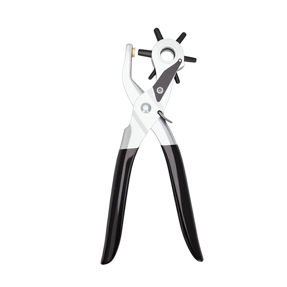 Leather Punch Revolving - 1pc-Belt Punch Pliers Leather Belt Hole