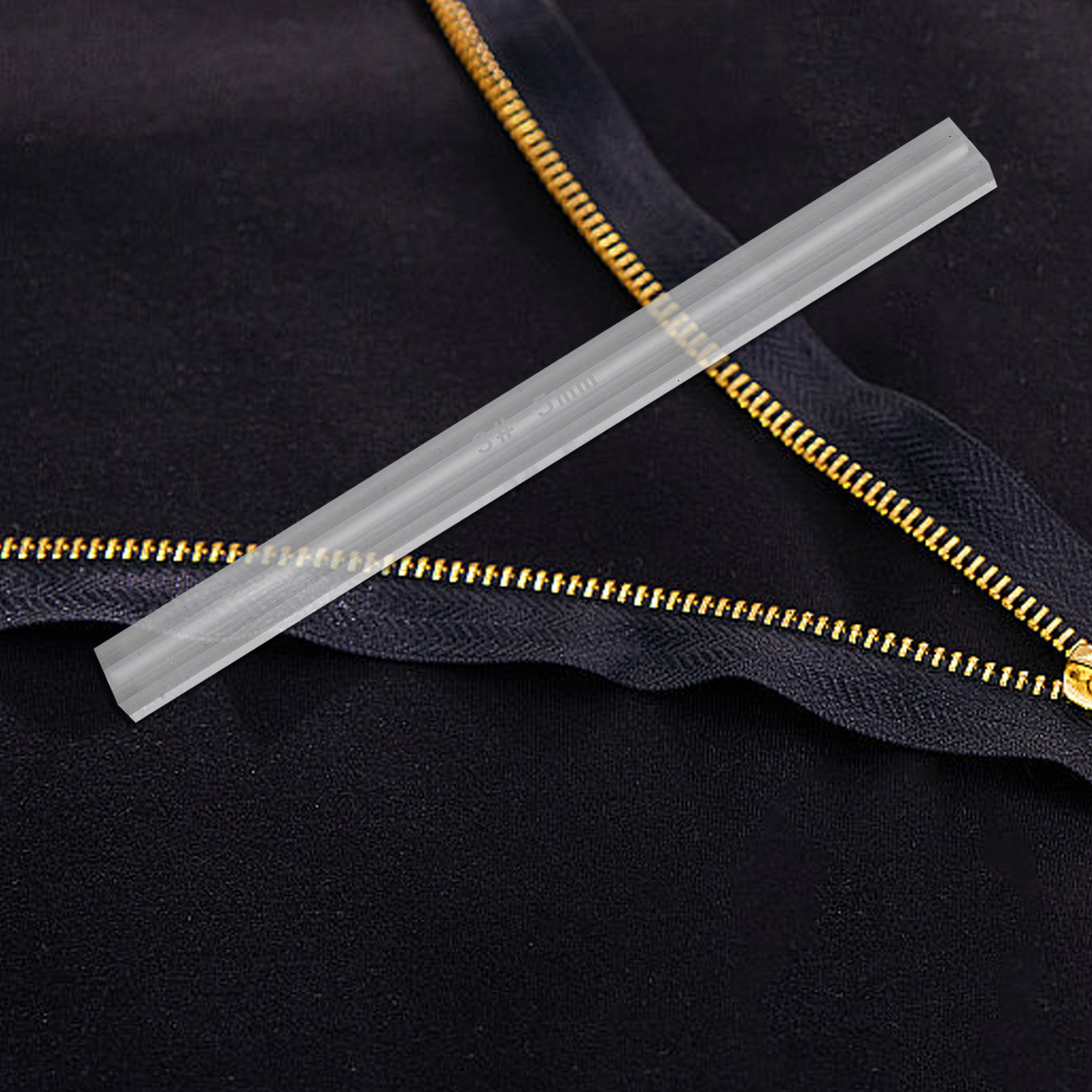 Leatherworking Guide - Acrylic Zipper Glue Anti-Overflow Tool Zipper
