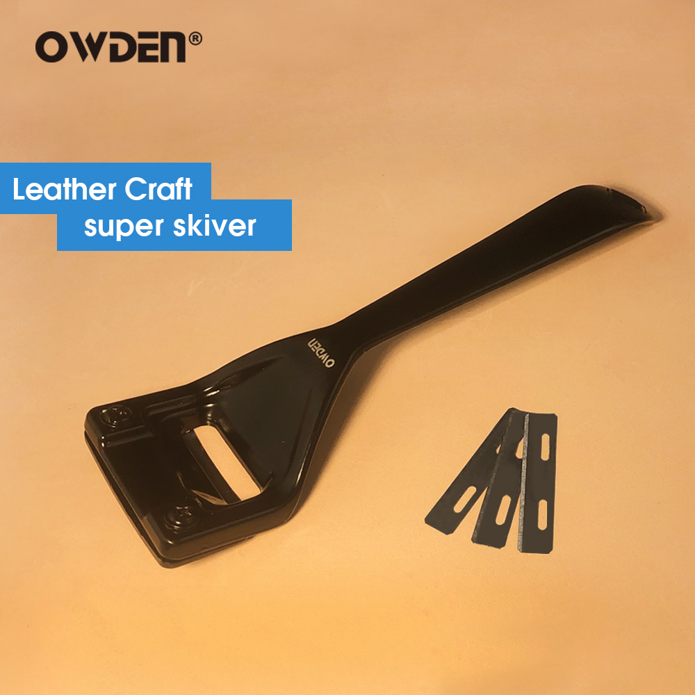 Skiver Leather Thin - OWDEN Leather Thinning Knives ( Safety
