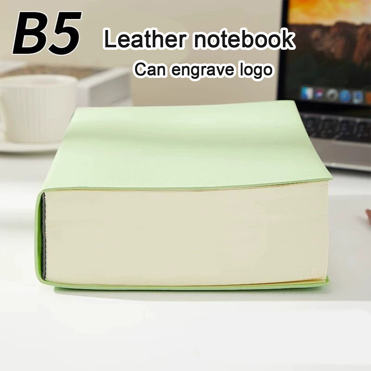 Leatherwork Logo - (Can Engrave Logo) B5 Super Thick