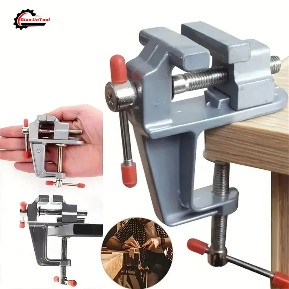 Leatherwork Vise - Mini Table Clamp Vise Small Bench