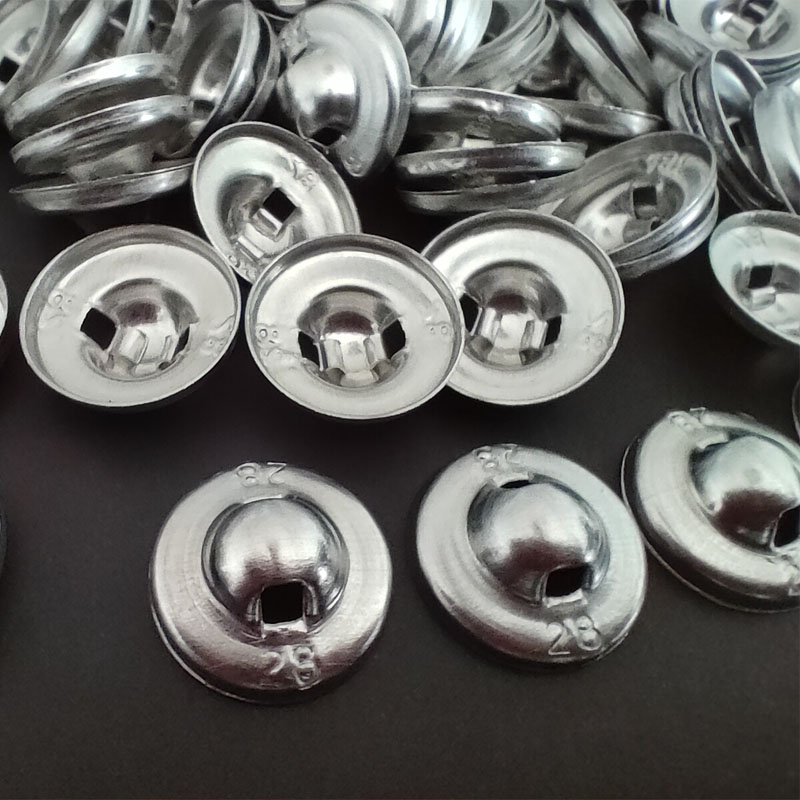 Leatherwork Eyelets - 500pcs Metal Fabric Cover Button 22L