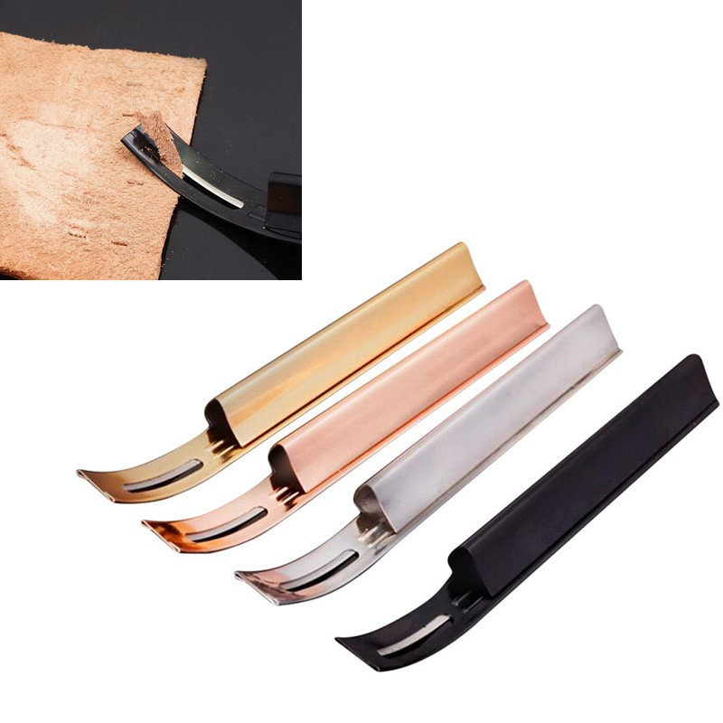 Skiver Leather Thin - Stainless Steel Leather Skiving Knife DIY