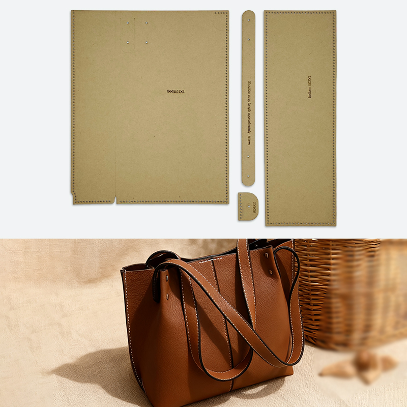 Leatherwork Patterns - YOMDID 4PCS Handmade Leather Shoulder Bag