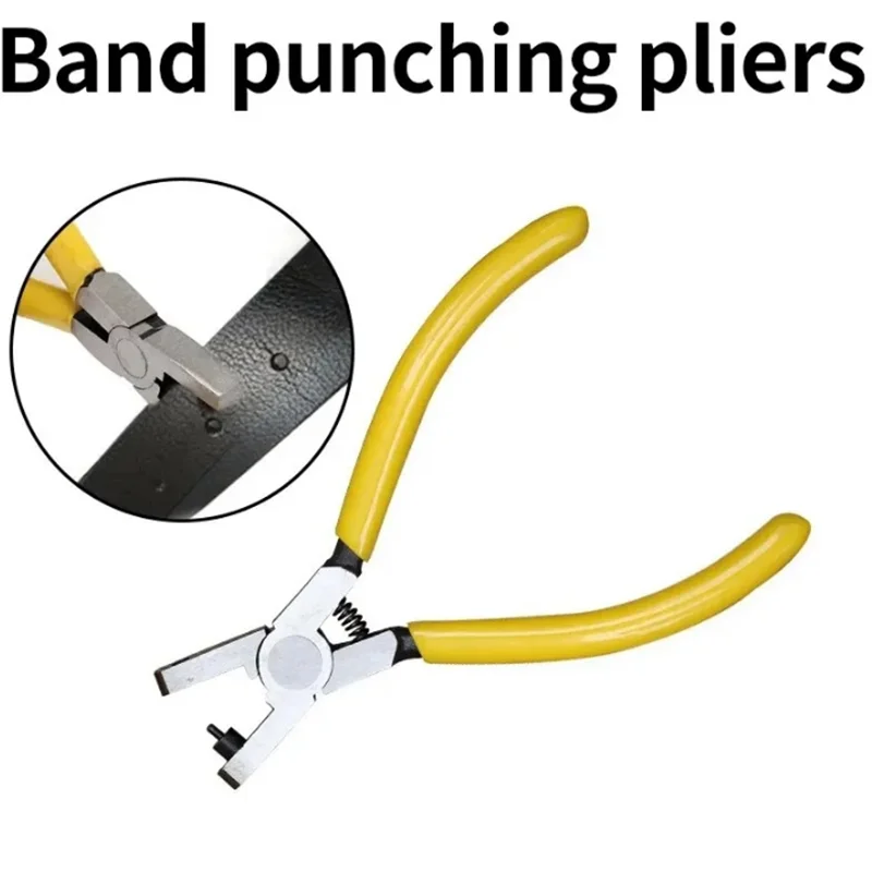 Leather Punch Revolving - Leather Belt Hole Punch Plier Eyelet