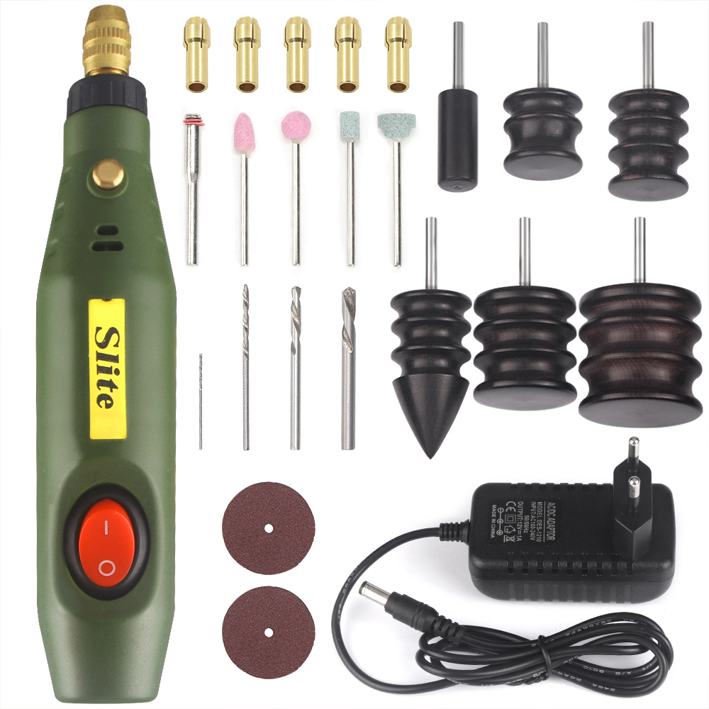 Leather Punch Revolving - Portable Mini Leather Polishing Electric Grinder