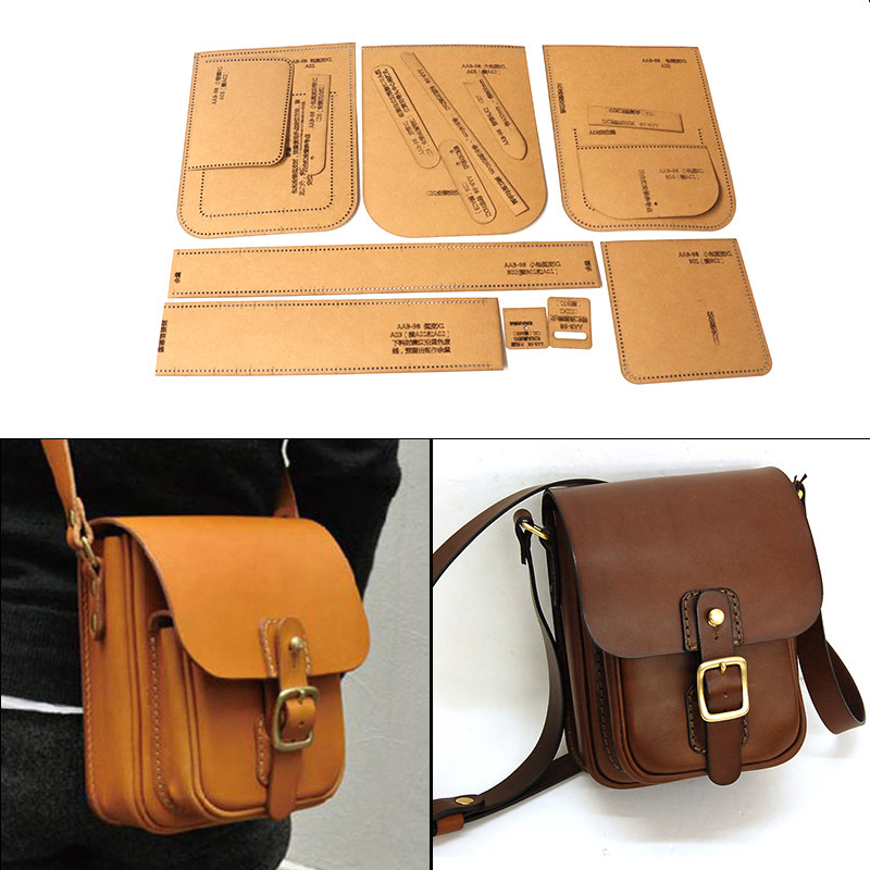 DIY Leather Craft Shoulder Bag - огляд і ціна Leatherwork Patterns