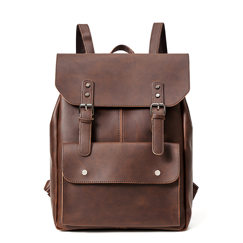 GOYN Vintage Men's Leather Bac - огляд і ціна Leather Work Rucksack