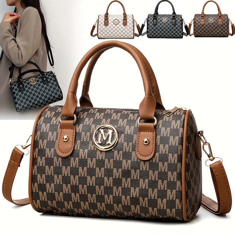 Women Alphabet Shoulder Bag wi - огляд і ціна Leatherwork Logo