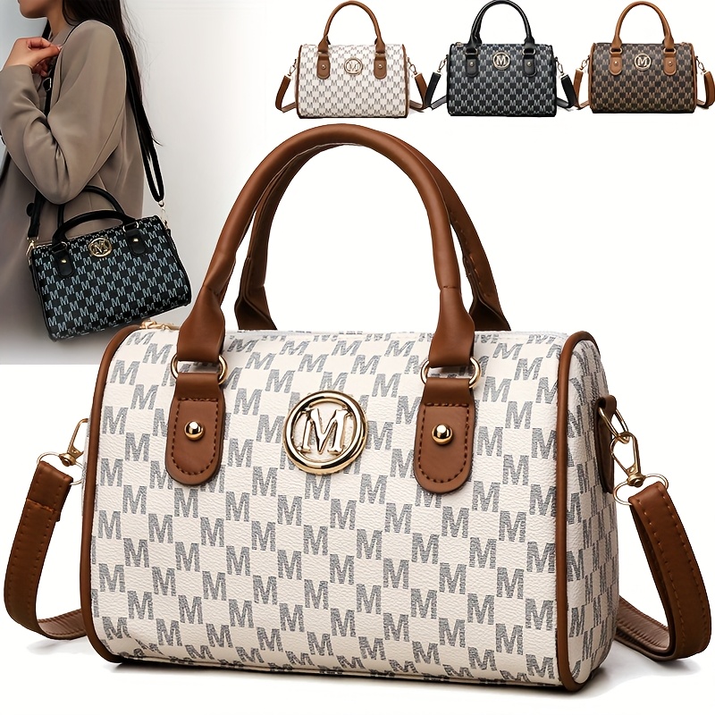 Women Alphabet Shoulder Bag wi - огляд і ціна Leatherwork Logo