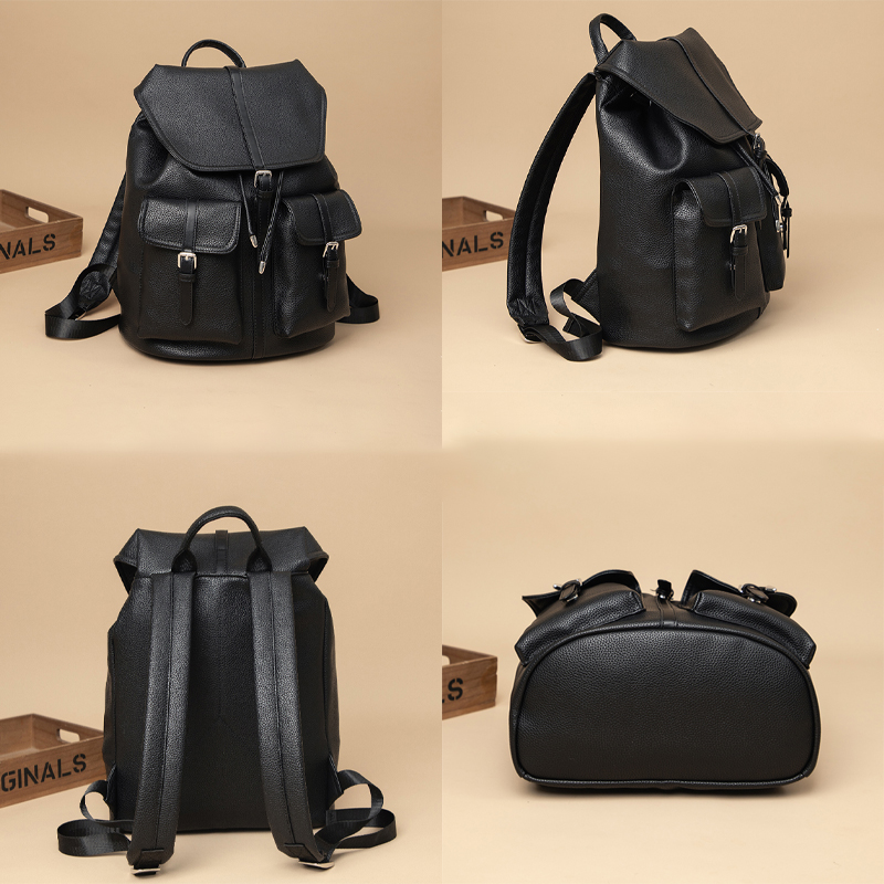 2025 Luxury Soft PU Leather Ba - огляд і ціна Leather Work Rucksack