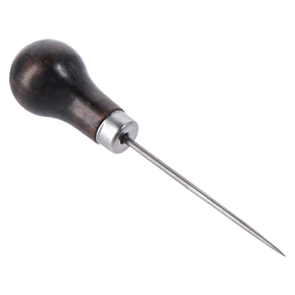3Pcs Wooden Handle Scratch Awl - огляд і ціна Leatherwork Punching Tool