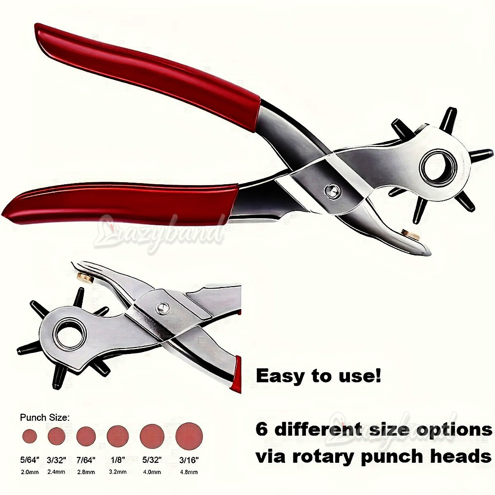 Multi-functional Leather Hole  - огляд і ціна Leather Punch Revolving