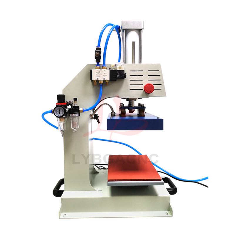 Pneumatic Heat Press Machine A - огляд і ціна Leatherwork Logo