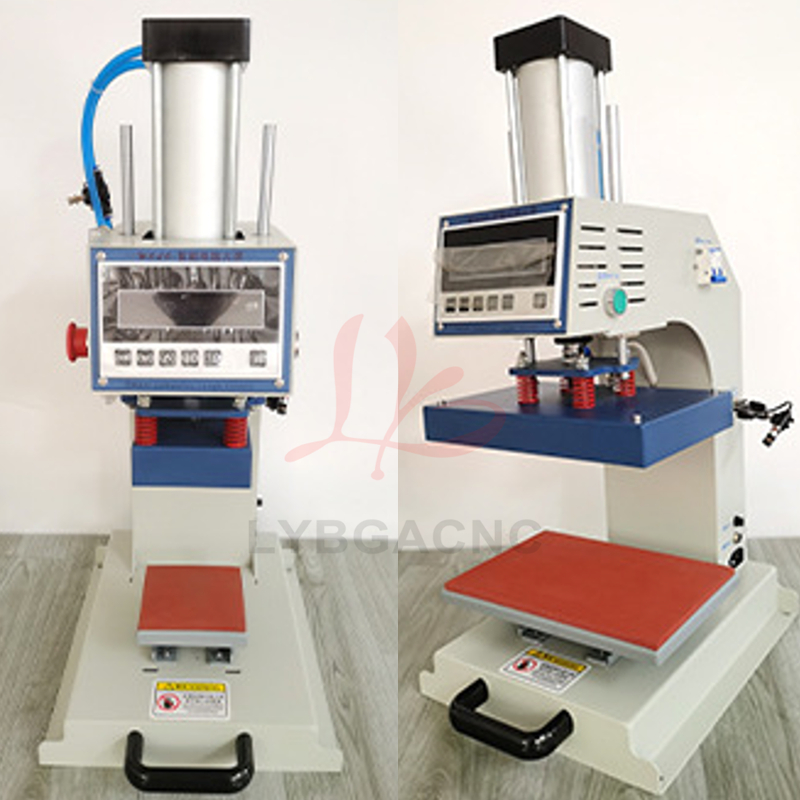 Pneumatic Heat Press Machine A - огляд і ціна Leatherwork Logo