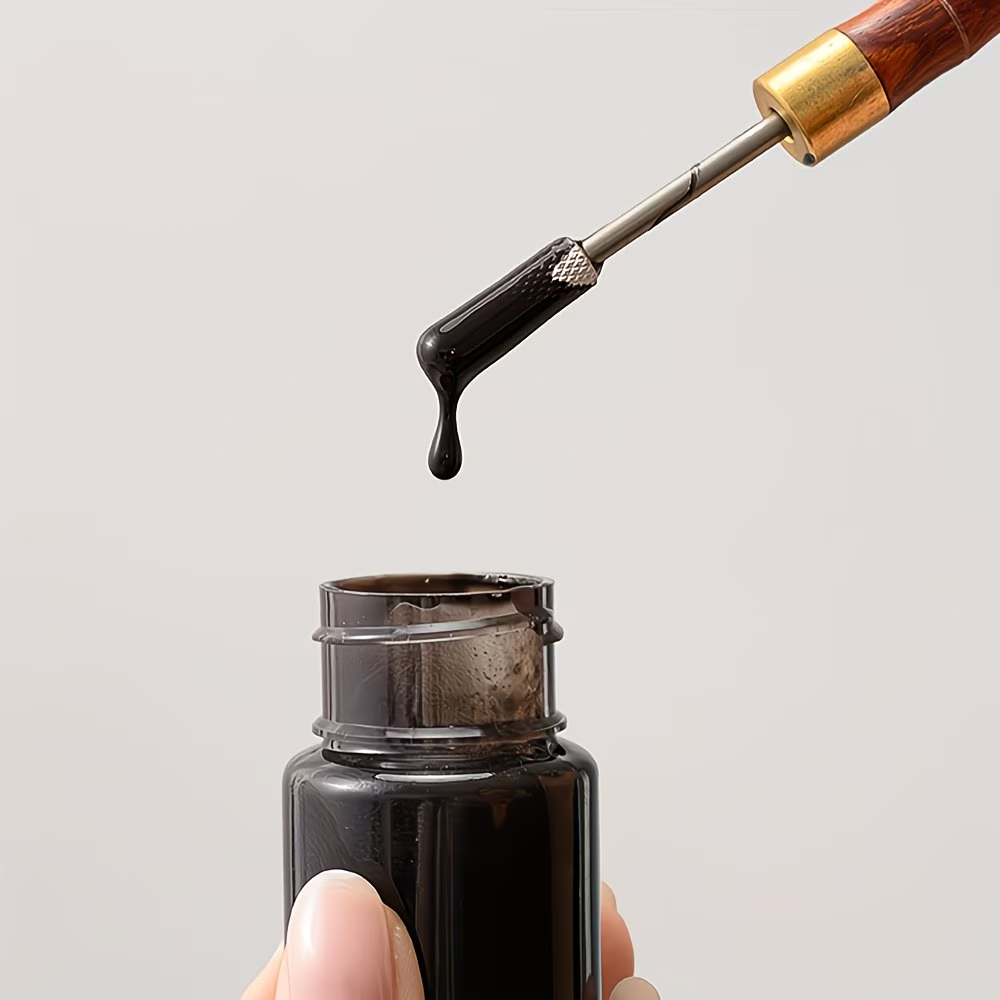 1pc Wooden Handle Stainless St - огляд і ціна Leatherwork Roller