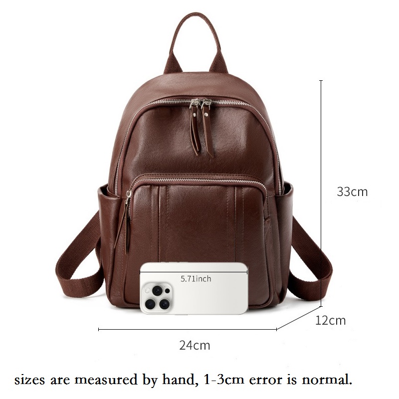 Vegetable Tanned Leather Women - огляд і ціна Leather Work Rucksack