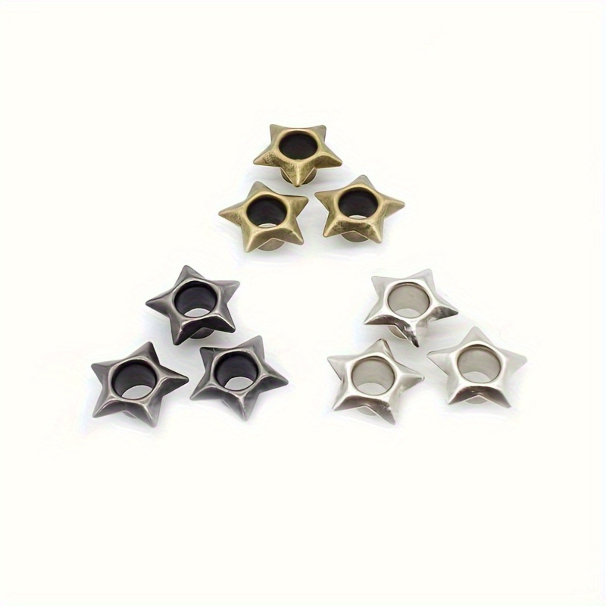 20PCS Star-shaped Eyelets 5mm  - огляд і ціна Leatherwork Eyelets