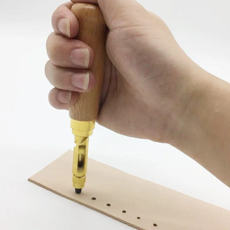 DIY Leather Punch Rotary Perfo - огляд і ціна Leather Punch Revolving