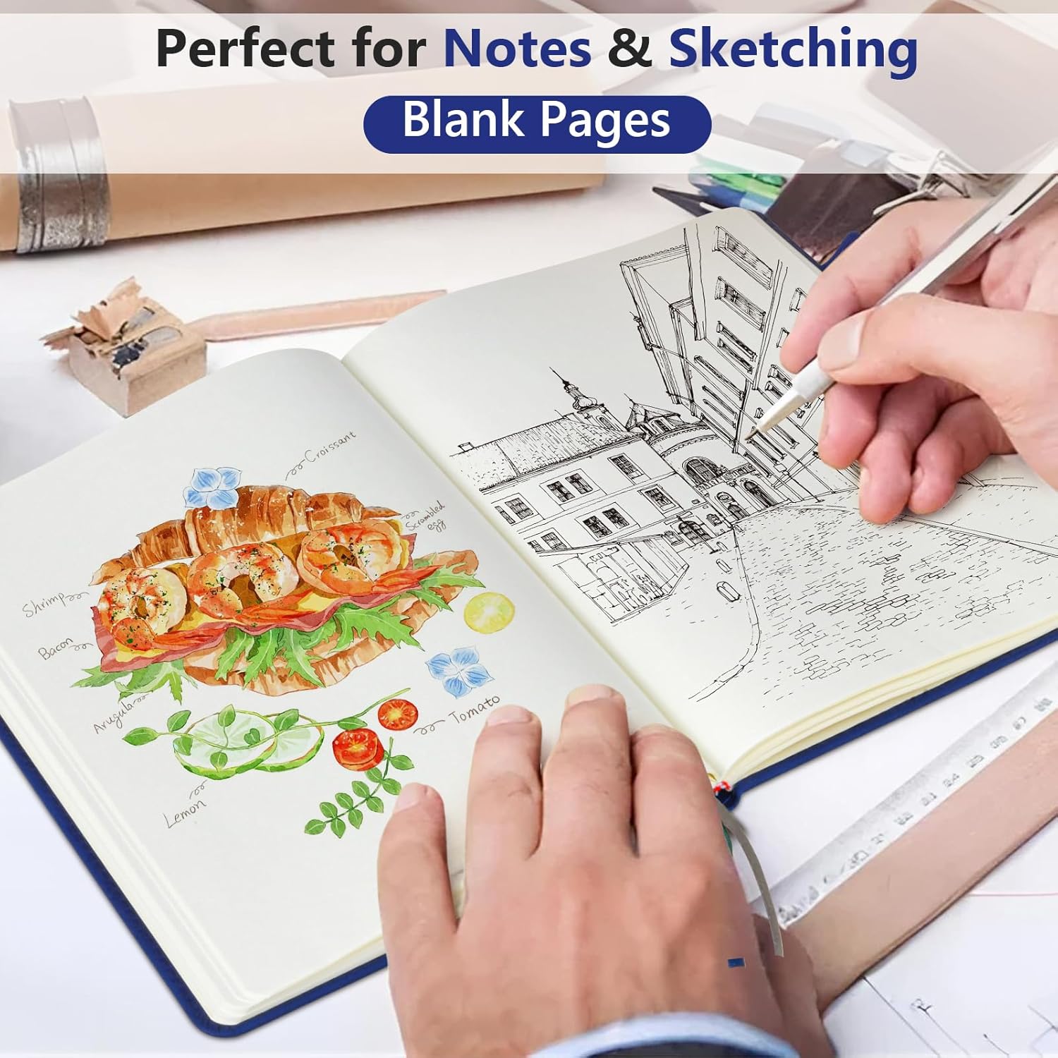 Blank Journal Notebook 160 Pag - огляд і ціна Leatherwork Images