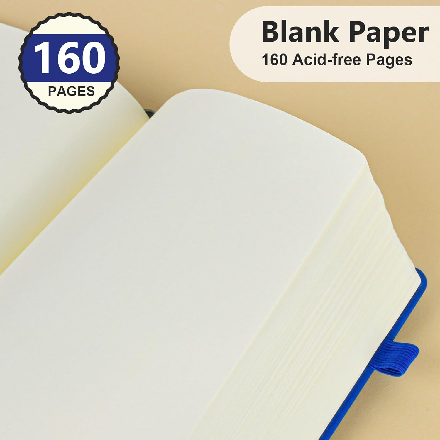 Blank Journal Notebook 160 Pag - огляд і ціна Leatherwork Images
