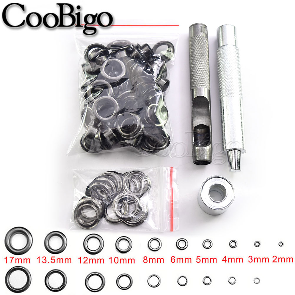 Metal Grommet Tool Kit Grommet - огляд і ціна Leatherwork Eyelets