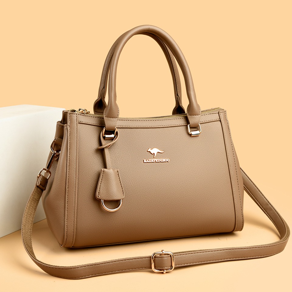 Kangaroo Brand Soft Pu Leather - огляд і ціна Leather Work Handbags For Women