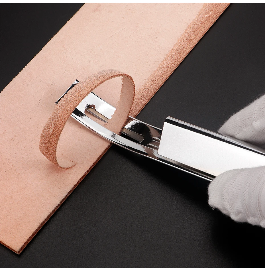 1Set Metal Leather Safety Beve - огляд і ціна Skiver Leather Thin