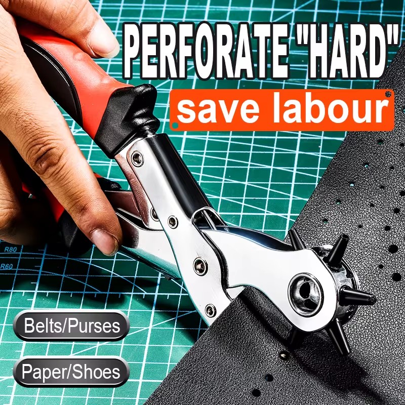 Leather Hole Punch Pliers Tool - огляд і ціна Leatherwork Eyelets
