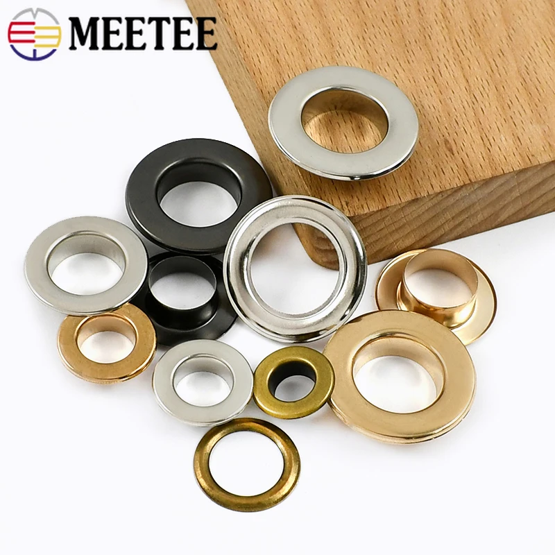 50Pcs 3.5-15mm Metal Eyelet O  - огляд і ціна Leatherwork Eyelets