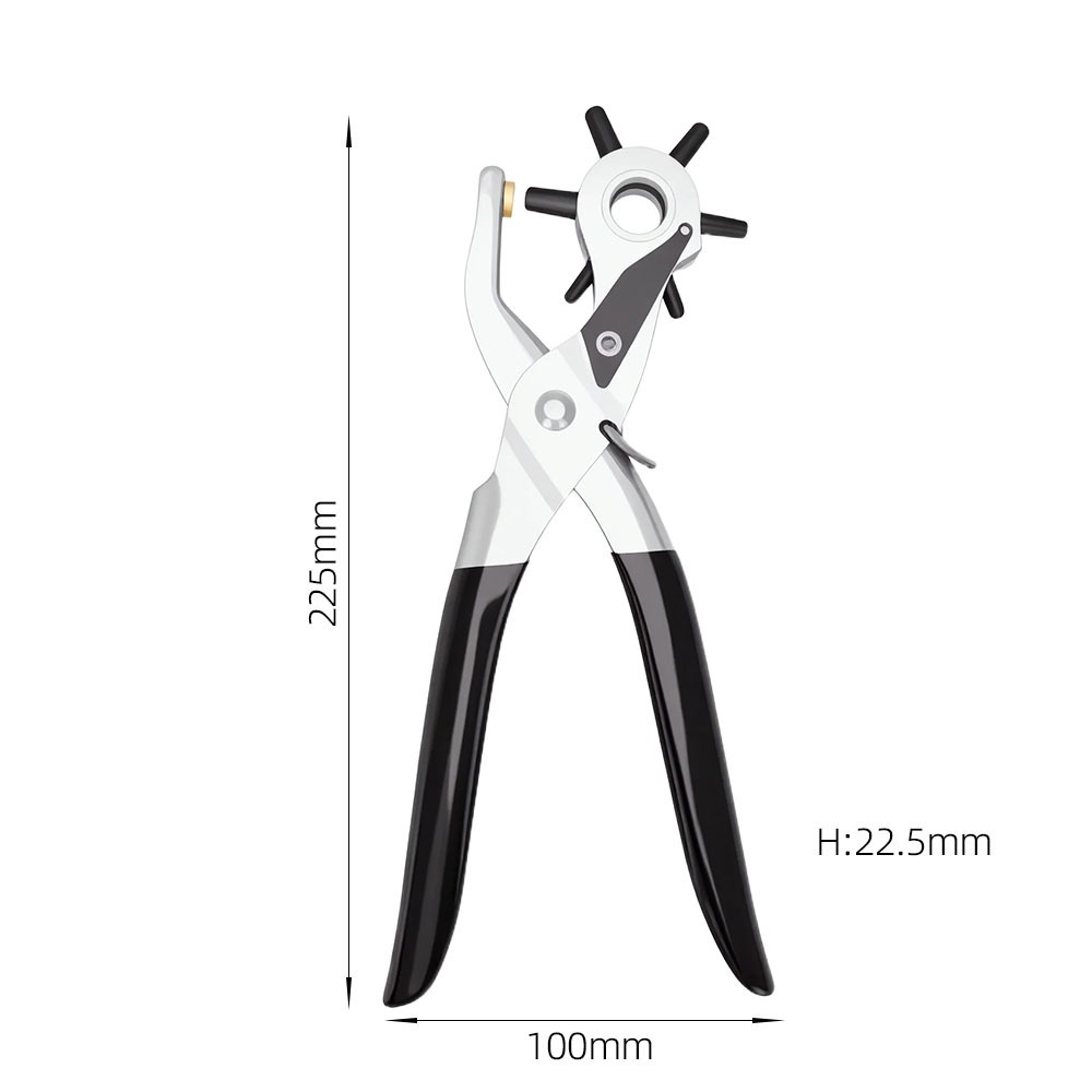 1pc-Belt Punch Pliers Leather  - огляд і ціна Leather Punch Revolving