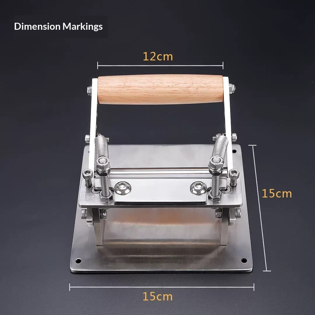 Wooden Handle Manual Leather P - огляд і ціна Skiver Leather Thin