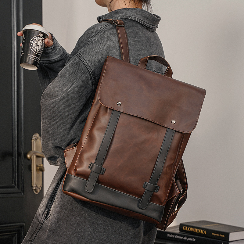 GOYN Men Vintage Leather Backp - огляд і ціна Leather Work Rucksack