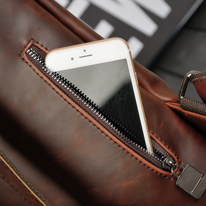 GOYN Men Vintage Leather Backp - огляд і ціна Leather Work Rucksack
