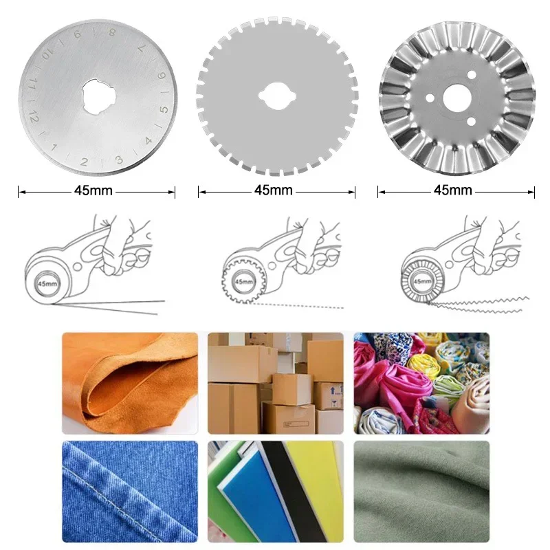 45MM Roller Wheel Knife Cloth  - огляд і ціна Leatherwork Roller