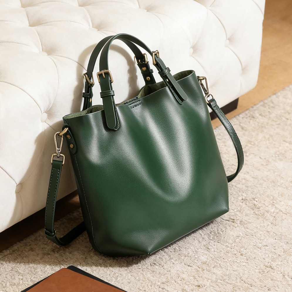Women Genuine Leather Shoulder - огляд і ціна Leather Work Handbags For Women