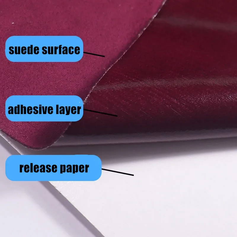 Suede Leather Fabric Self-adhe - огляд і ціна Leatherwork Vise