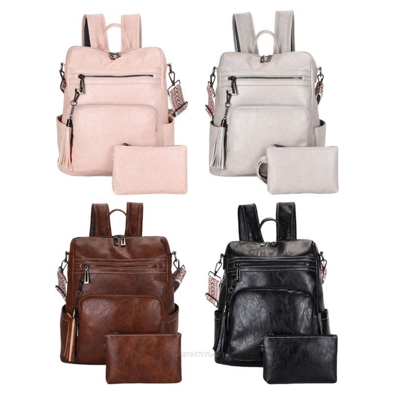 X5XA Stylish Women's Large Ruc - огляд і ціна Leather Work Rucksack