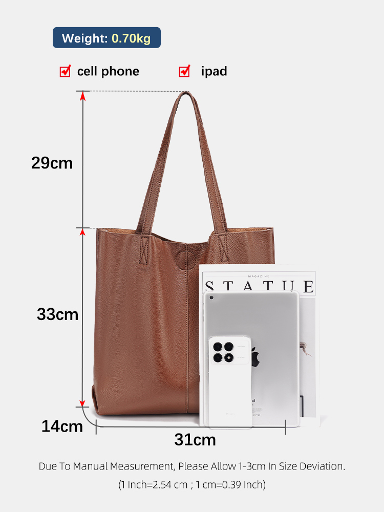 Zency Women's Large Capacity H - огляд і ціна Leather Work Handbags For Women