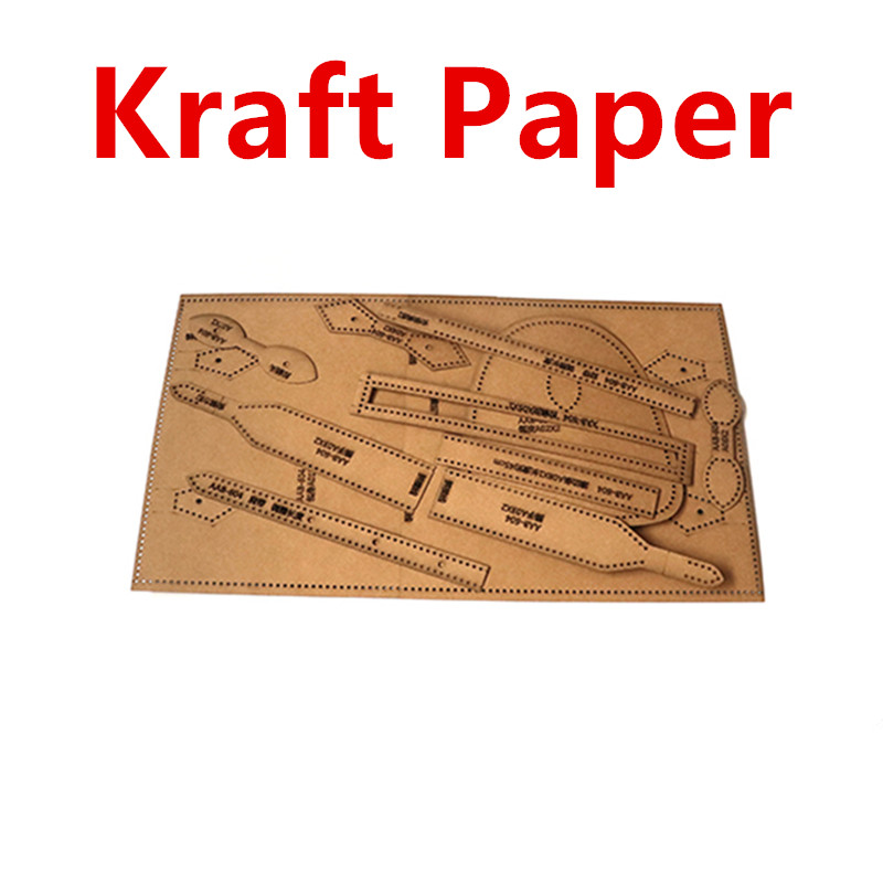 1Set DIY Kraft Paper Sewing Pa - огляд і ціна Leatherwork Patterns