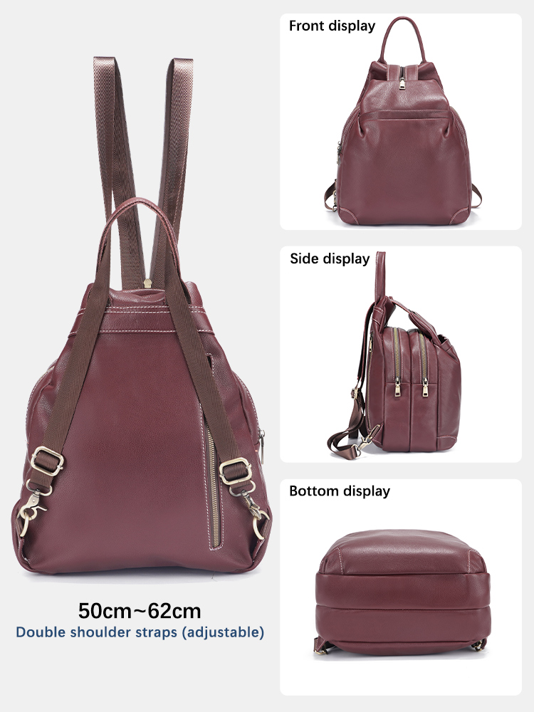 Zency Genuine Leather Women's  - огляд і ціна Leather Work Rucksack