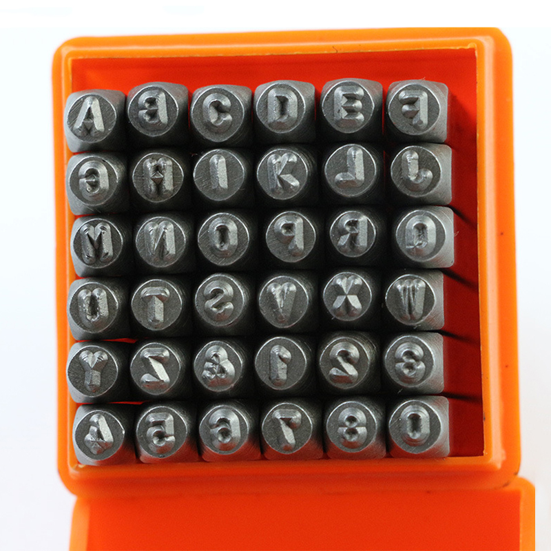 36 Pcs Punch Stainless Steel L - огляд і ціна Leatherwork Punching Tool