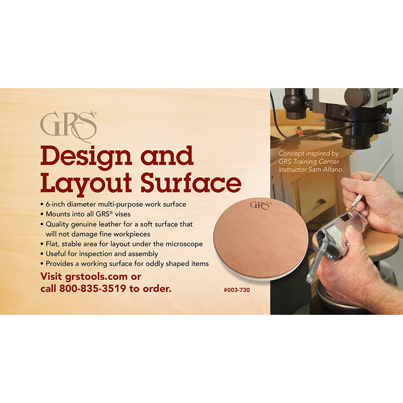 GRS Design and Layout Surface  - огляд і ціна Leatherwork Table