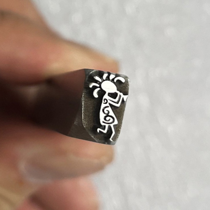 Indian Logo Design Metal Stamp - огляд і ціна Leatherwork Punching Tool