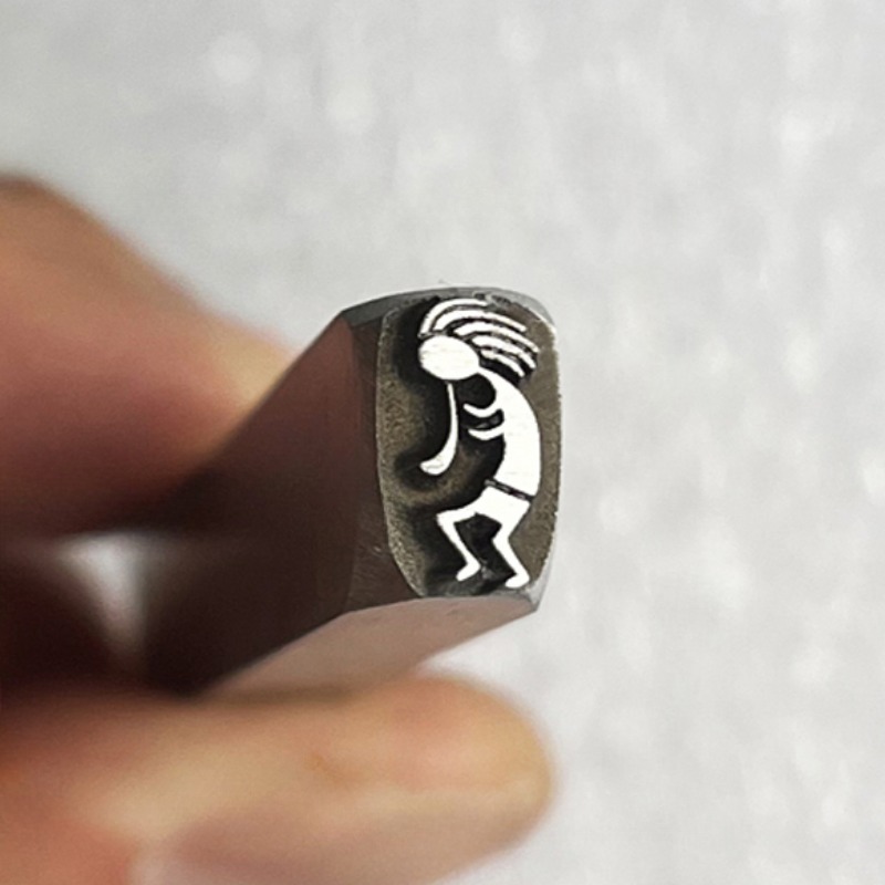 Indian Logo Design Metal Stamp - огляд і ціна Leatherwork Punching Tool