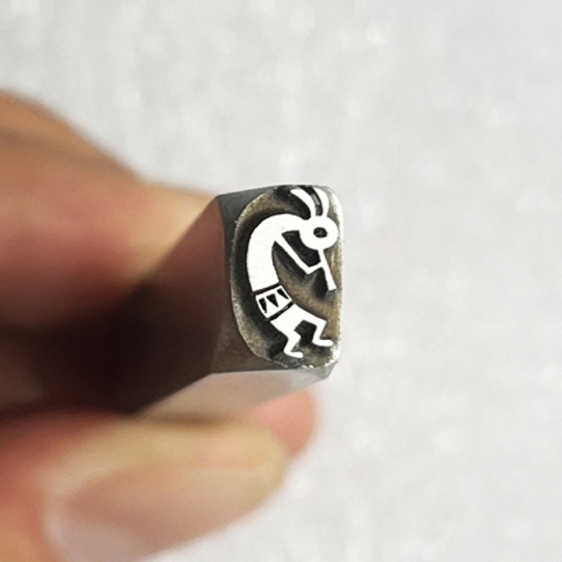 Indian Logo Design Metal Stamp - огляд і ціна Leatherwork Punching Tool