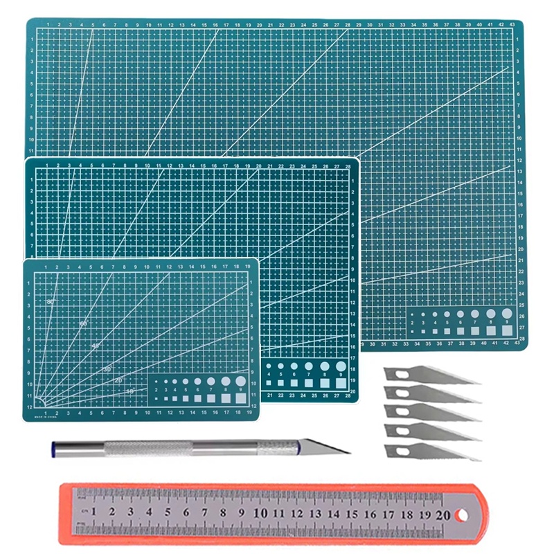PVC Cutting Mat Set A3/A4/A5 C - огляд і ціна Leatherwork Vise