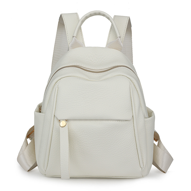 Litchi Pattern Leather Backpac - огляд і ціна Leather Work Rucksack