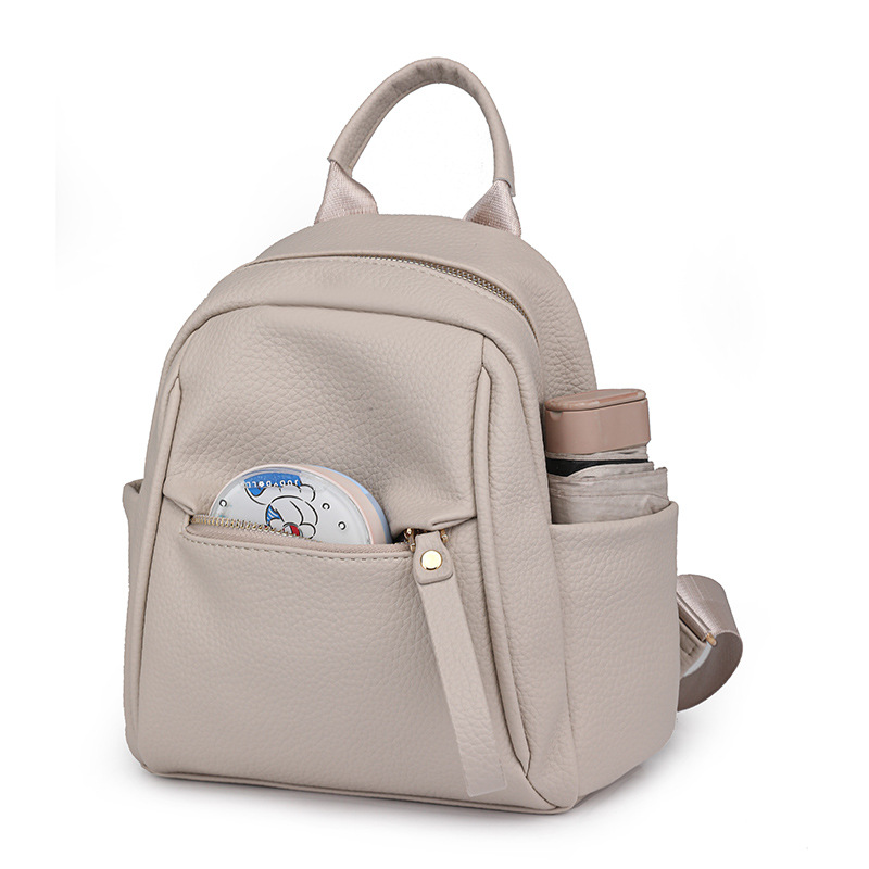 Litchi Pattern Leather Backpac - огляд і ціна Leather Work Rucksack